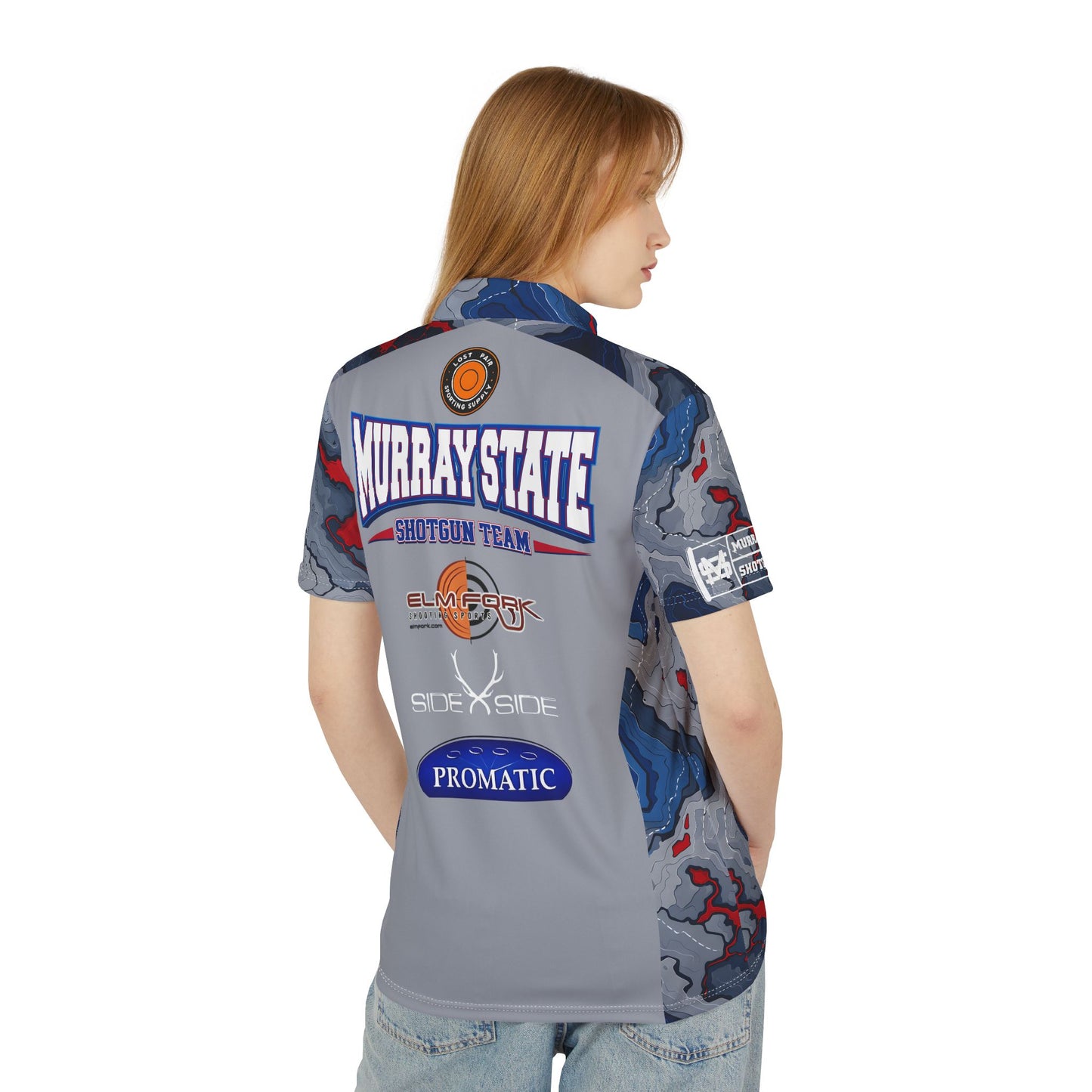Murray State Territorial on Gray Polo
