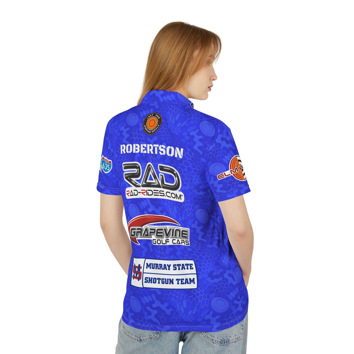 Clay Robertson ClayTek Blue Promatic Polo
