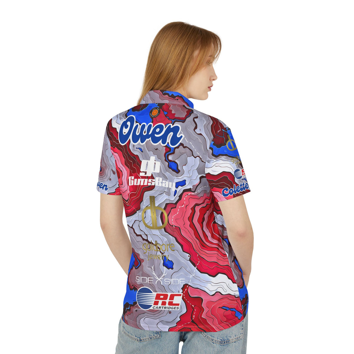 Colette Owen RWB Topo Polo