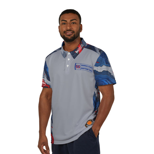 Murray State Territorial on Gray Polo