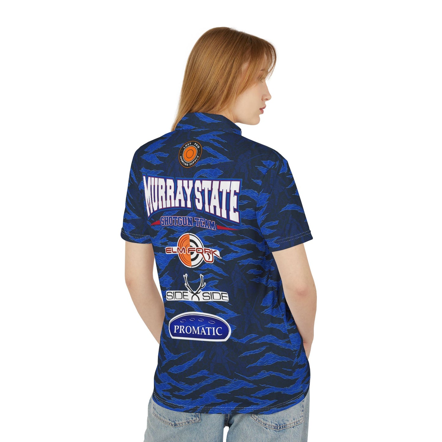Murray State Shogun Shadow Cam Blue Polo