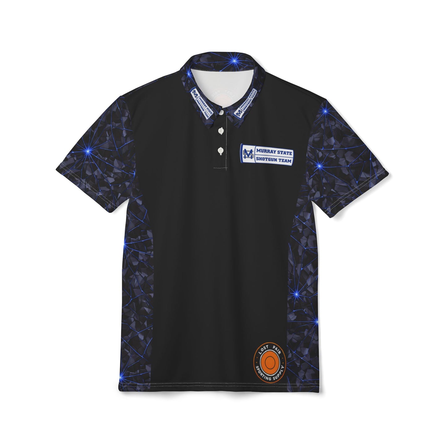 Murray State ShatterPoint on Black Polo