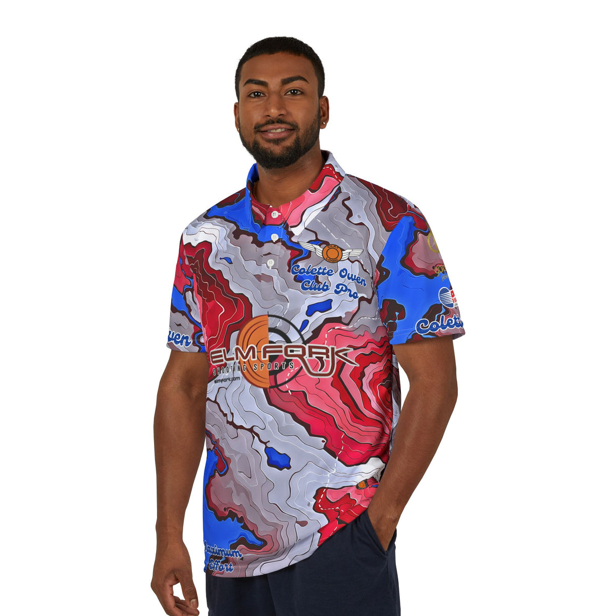 Colette Owen RWB Topo Polo