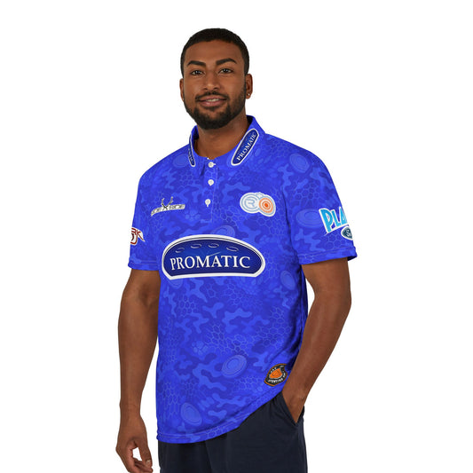 Clay Robertson ClayTek Blue Promatic Polo