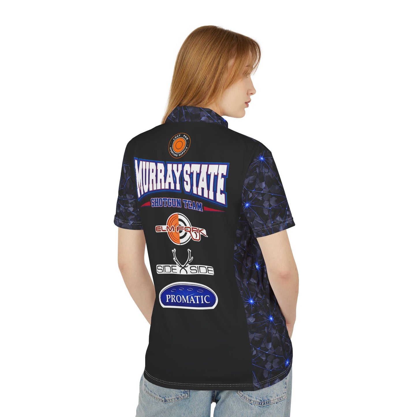 Murray State ShatterPoint on Black Polo