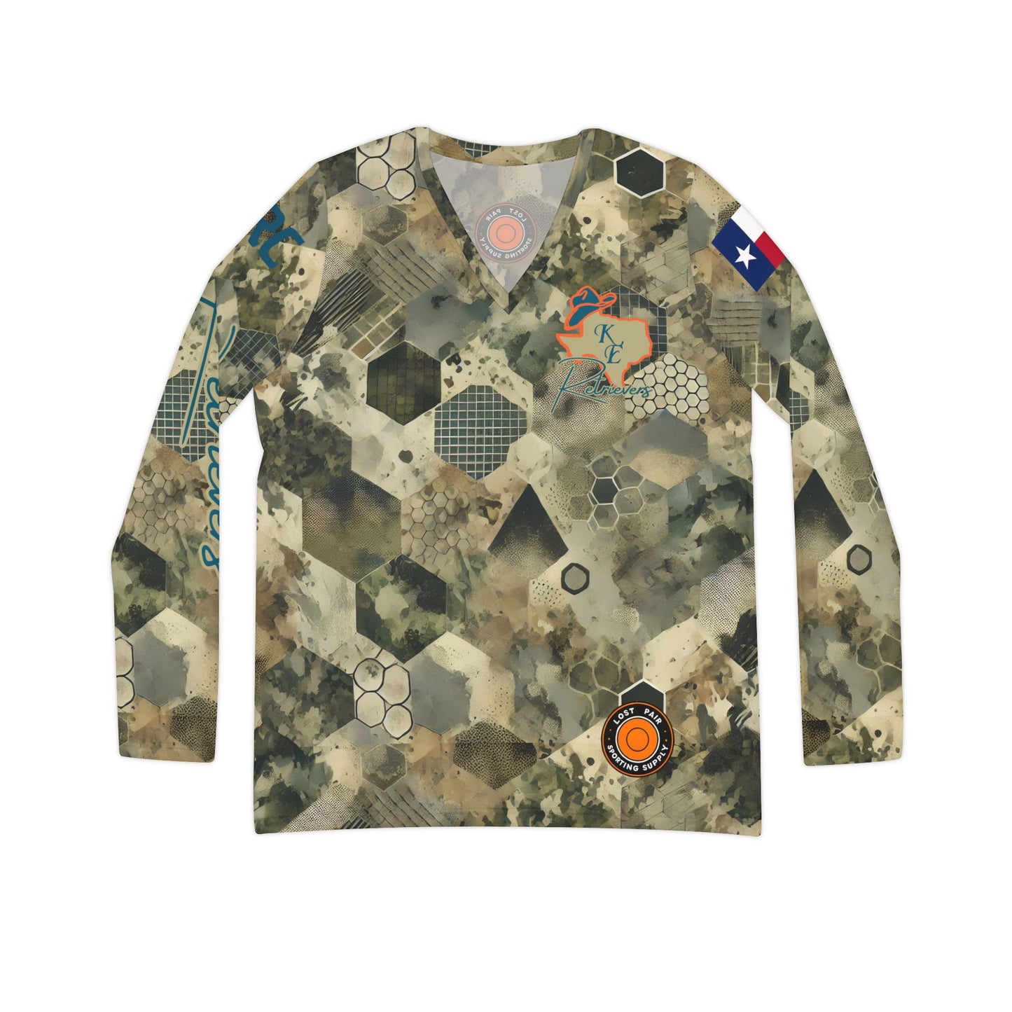 KE Retrievers Women's Chameleonic Cam Sun Shirt
