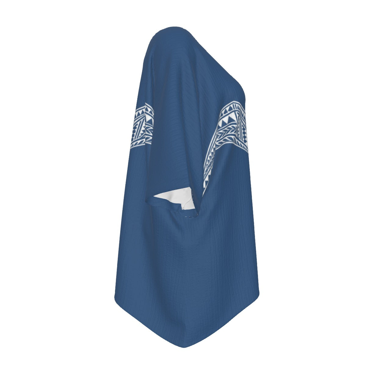 Frigate Bird Tatau Tunic Tee Blue