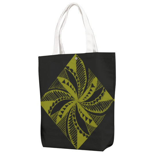 Tapa Diamond Tote Green/Black