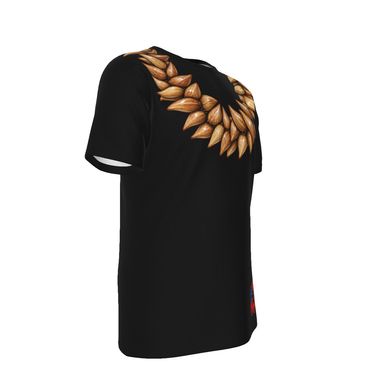 Ula Fala (Brown) Lei Tee Men's Black