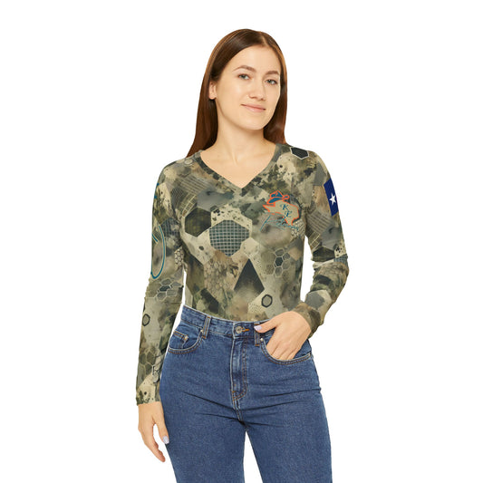 KE Retrievers Women's Chameleonic Cam Sun Shirt