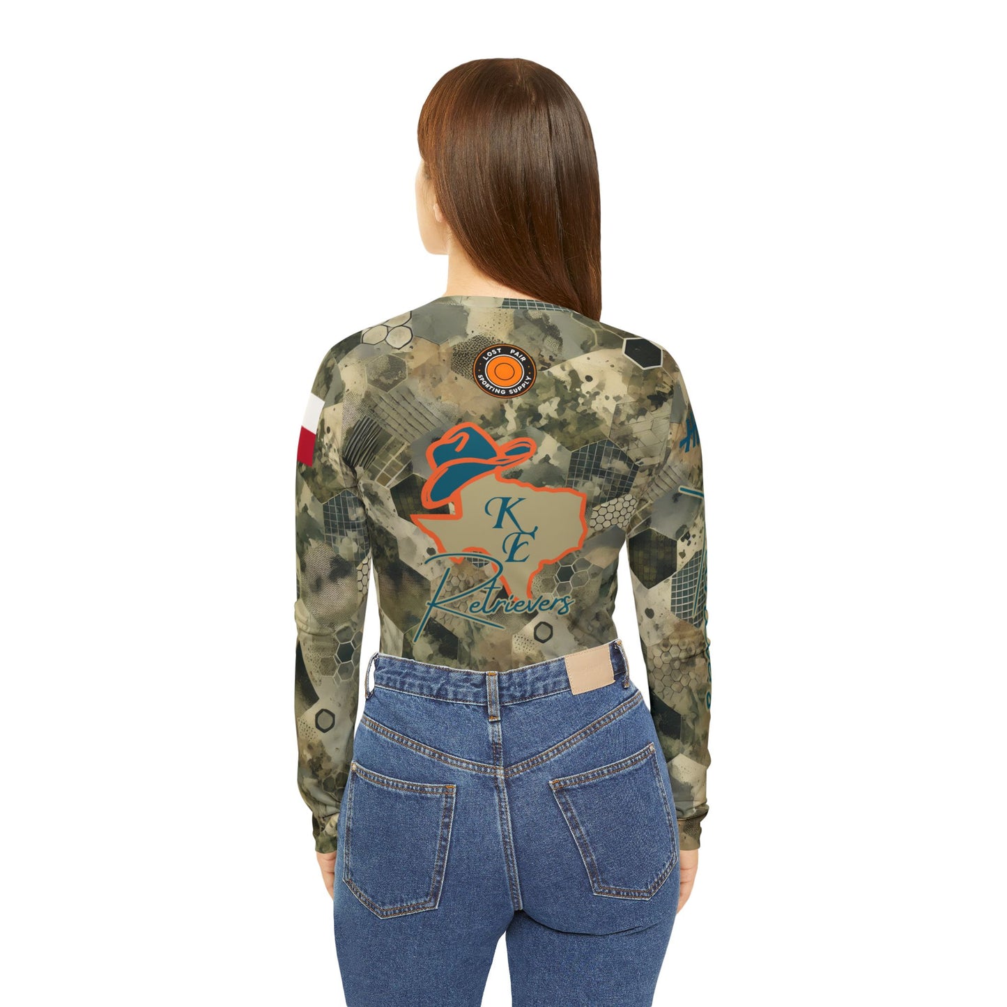 KE Retrievers Women's Chameleonic Cam Sun Shirt