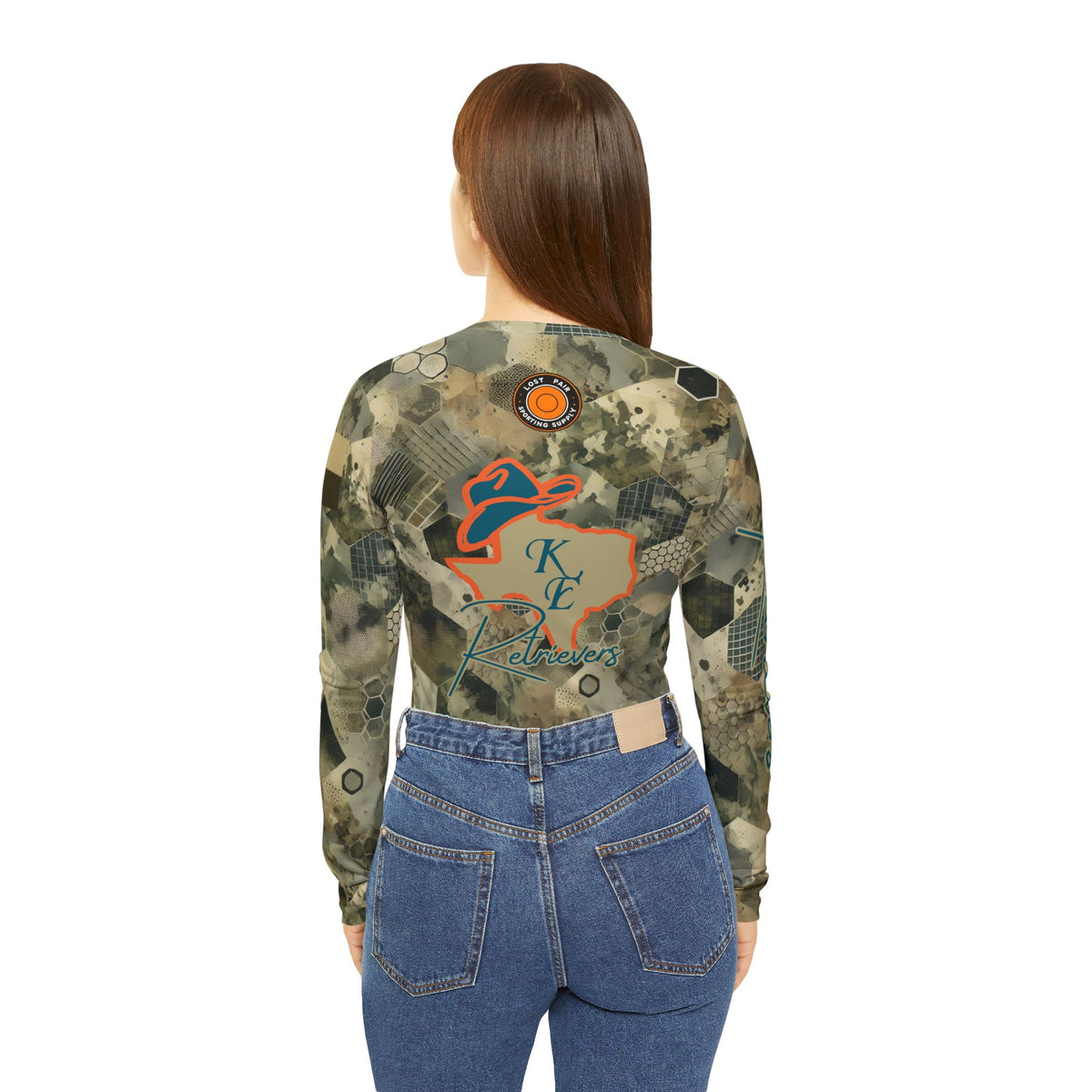 KE Retrievers Women's Chameleonic Cam Sun Shirt